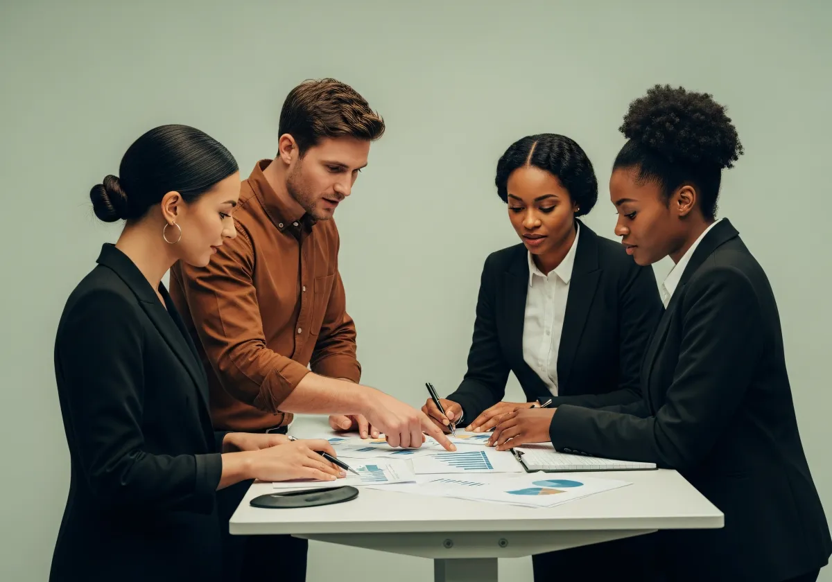 Equipo analizando gestión fiscal automatizada